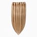 Clip in 100% Remy Human Hair Extensions Double Weft 10''-22'' Grade 7A Quality Full Head Thick Short Straight 8pcs 18clips for Women Beauty 10