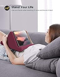 Lamicall Tablet Pillow Stand, Pillow Soft Pad for