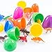 HansGo Toy Filled Easter Eggs, 12PCS Surprise Eggs Prefilled with Mini Dinosaurs Bright Colorful Plastic Surprise Eggs for Kids Party