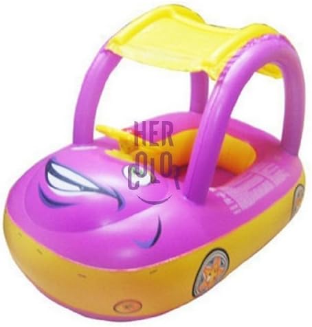 Inflatable Sunshade Baby Toddler Float Seat Boat Swim Pool Canopy Hot