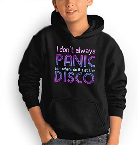 AlvinGuy Youth Boys and Girls Panic! at The Disco Logo Pockets Jackets Sweatshirts Hoodies Hooded