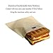 Fasunry Toaster Bags Reusable for Grilled Cheese Sandwiches, Non Stick, Easy to Clean, Gluten Free, 3 Different Sizes, Pack of 20