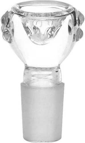 SCIENTIFIC LABWARE 12-1393 SLIDE BOWL SPHERE HEAD GRIP DOTS FULL MELT CLEAR 18MM