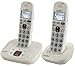 Clarity D714 Moderate Hearing Loss Cordless Phone with 2 D704HS Expandable Handsets