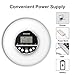 Portable CD Player, Soulcker Personal Compact Disc CD Player with Headphones Jack, Anti-Skip/Shockproof Protection Small Music CD Walkman Players with LCD Display for Adults Students Kids(White)