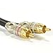 kenable XLR Adapter Plug to 2 x Phono RCA Plug Adapter Cable Lead 25cm (~10 inch)