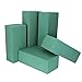 Pack of 6 Wet Floral Foam Bricks Green Styrofoam Blocks for Floral Arrangement by VEYLIN