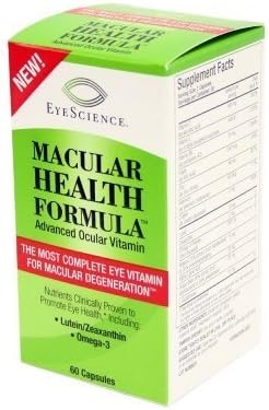 EyeScience Macular Health Formula Advanced Ocular Vitamin by EyeScience Labs