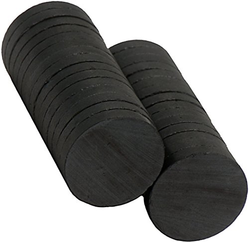 20mm x 3mm Ceramic Disc- Ceramic/Ferrite Magnet