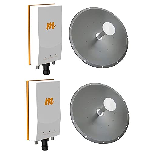 Mimosa Networks B5C 2-Units Connectorized Backhaul Radio GPS 11ac IP67 ...