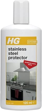 HG Stainless Steel Protector 125ml Polish & Shine for Metal Surfaces
