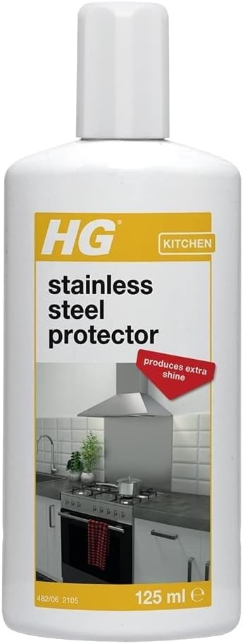 HG Stainless Steel Protector 125ml Polish & Shine for Metal Surfaces