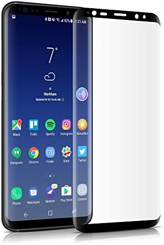 VIEE Samsung Galaxy Note 8 Tempered Glass Screen Protector 3D Full Coverage Crystal Clear Screen with Life Time Replacement