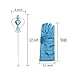 Hpwai Princess Little Girls Kids Elsa Party Favors Dress up Accessories, Gloves, Tiara, Wand, Necklace, Bracelet 5 Pieces Gift Set