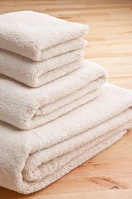 Turkish 4-PC. Towel Set, Natural N0-DYE, Ultimate Plush 700+ GSM