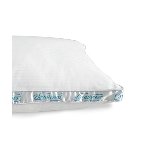 Beautyrest Extra Firm Pillow for Back & Side Sleeper, Two Pack, Queen