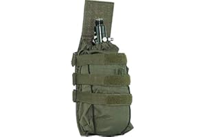 Paintball Air Tank Pouch Vest Molle Valken V-tac Vtac Tactical Universal (Green)