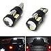 iJDMTOY High Power 19-SMD 921 912 920 168 T10 Projector Lens Replacement Bulbs Compatible With Truck 3rd Brake Lights, Xenon White