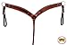 HILASON Western Horse Breast Collar Tack American Leather Brownthumb 4