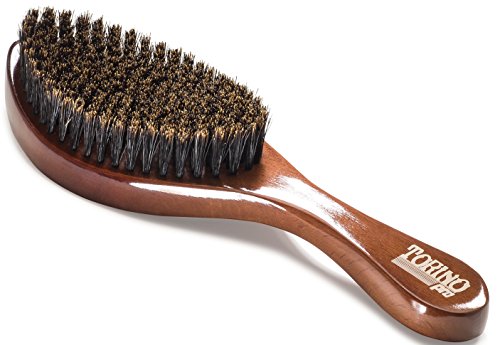 Torino Pro Wave Brush #620 By Brush King - Medium Soft Curve 360 Waves Brush