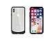 For iPhone X Case / iPhone 10 Case, J.O.B.S. Clear Case with Light and Slim Flexible Bumper TPU Rubber Scratch-resistant Protective Cover for Apple iPhone X 2018