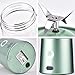 Kacsoo M630 Portable Smoothie Blender, USB Blender for Shakes and Smoothies, Fruit Mixer Juicer Cup, Multifunctional Single Serve Personal Travel Blender, FDA BPA Free (Green)