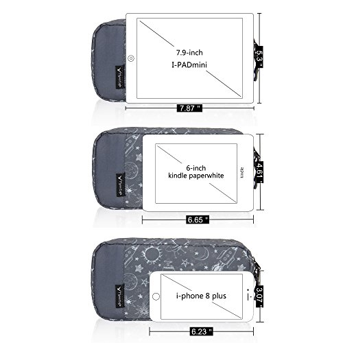 Hynes Eagle Cord Organizer Small Electronics Case Gadget Pouch Phone Accessories Storage Bag Space
