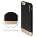 iPhone 6 / 6s Case - CaseCrown Lux Glider Dual-Tone (Black/Gold)