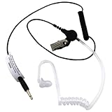Patuoxun 3.5mm Listen Only Earpiece Headset For 2-Way Radio Transceivers and Radio Speaker Mics