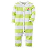 Carters Baby Girls Cotton Snap-Up Footless Sleep & Play (9 Months, Multi)
