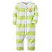 Carters Baby Girls Cotton Snap-Up Footless Sleep & Play (9 Months, Multi)