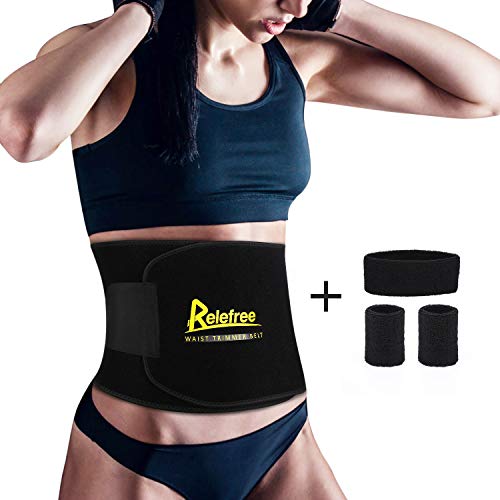 Women Waist Trimmer Trainer for Women Weight Loss Fat Burner Sweat Belt, Portable Sauna Belt，Non-Slip Surface for Waist