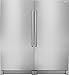 Electrolux 2-Piece Stainless Steel Refrigerator Set with EI32AR80QS Built-In 32