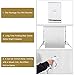 UTEBIT 6 x 9FT/1.8 x 2.8M White Backdrop Polyester Fabric Background Cloth Wrinkle Resistant Photo Booth Screen Backdrops for Photography, Video, Television (Stand Not Included)