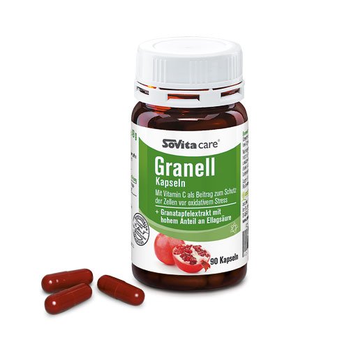 Granell Kapseln Granatapfel mit Vitamin C Ellagsäure ascopharm