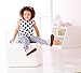 Gerber Graduates Little Girls' Toddler Sleeveless Top with Bow Back, White Polka Dot, 4T