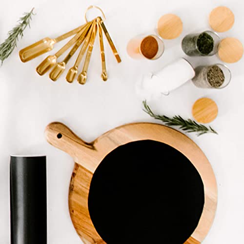 SAVVY & SORTED Black Chalkboard Contact Paper 8 FT XL Chalk Board