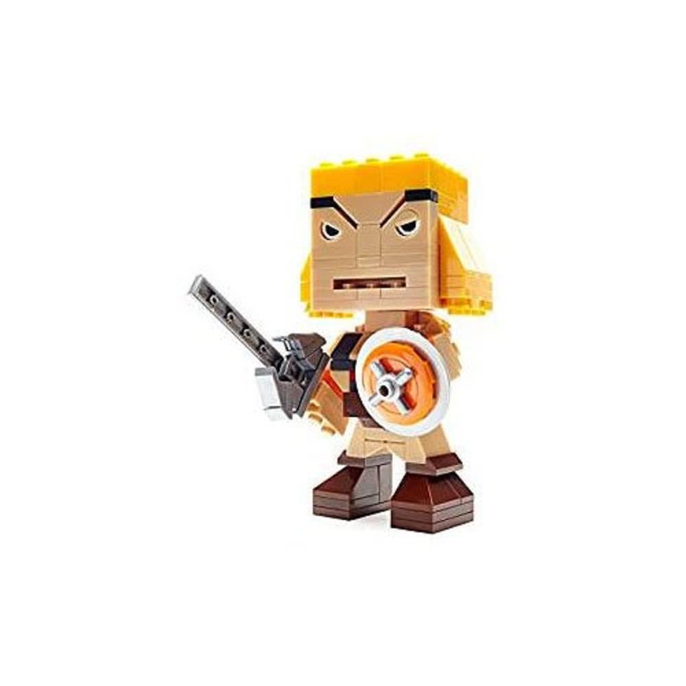 Mega Bloks 900 DPH90 Kubros He-Man Action Figure, Yellow/Brown