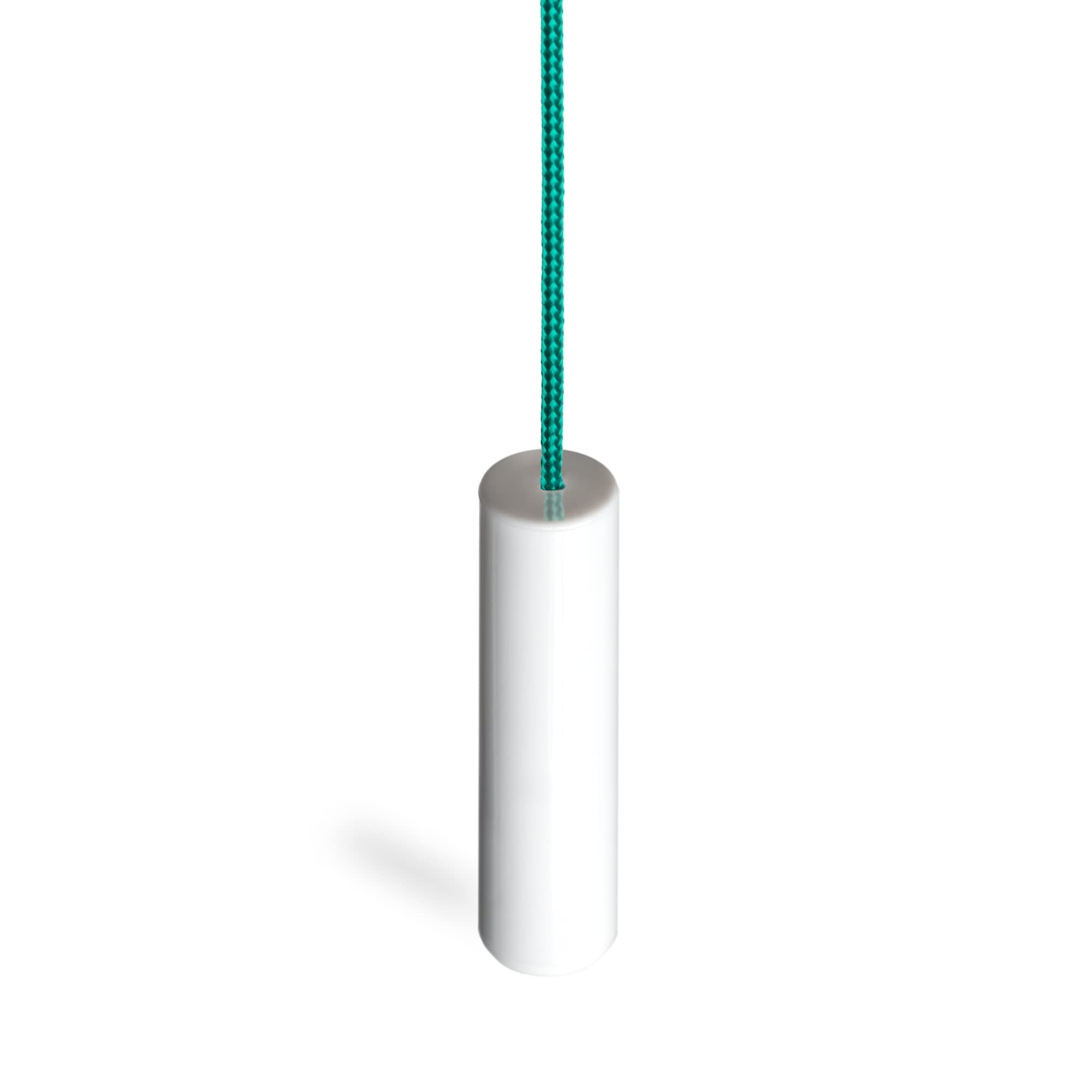 Ceiling Switch Pull Cord String, with Ice White Ergonomic Handle. Choice of Contrasting Bright and Fun Cords.…