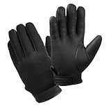 Black Insulated Military Waterproof Cold Weather Gloves