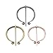 3 pack of Bronze Irish Viking Penannular Brooch Buckle Clasp Clothes Fasteners Cloak Pin Viking Brooch Medieval Viking Jewelry