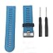 HWHMH 1PC Replacement Silicone Bands with 2PCS Pin Removal Tools for Garmin Fenix 3 (No Tracker, Replacement Bands Only) (Blue)