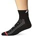 Fox Men's Trail 4-Inch Socks, Black, Small/Medium