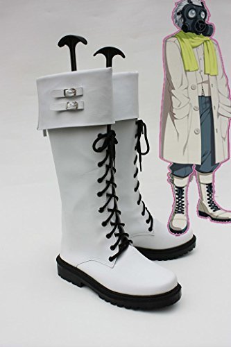 Dramatical Murder DMMD Clear Cosplay Shoes White Boots