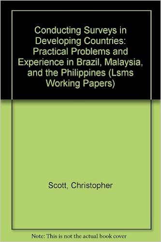 Conducting Surveys In Developing Countries Practical Problems And Experience In Brazil Malaysia And The Philippines Lsms Working Papers Scott Christopher 9780821300329 Amazon Com Books