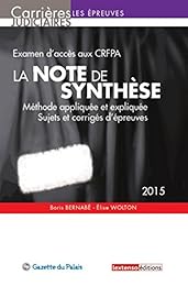 La  note de synthèse