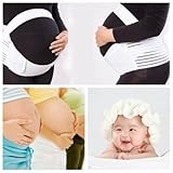 Pregnancy Maternity Back Support Flexibility Belt Belly Back Support Brace (Size M) by Completestore