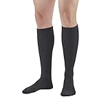 Ames Walker Unisex AW Styles 120/125/150 Coolmax Compression Over-the-Calf Socks - 20-30 mmHg Black Medium 150-M-BLACK Coolmax/Nylon/Spandex