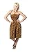 One-Size-fits-Most Tube Dress/Coverup with Animal Print - Giraffe