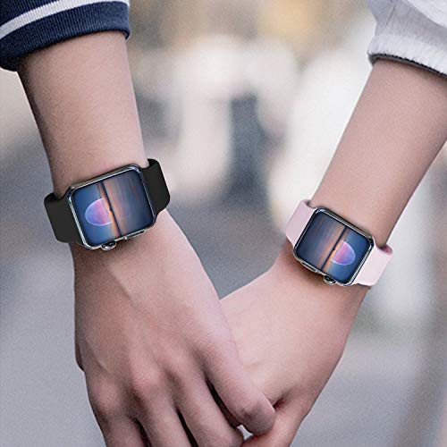IDON Smart Watch Sport Band, Soft Silicone Replacement Strap Band Compatible with Watch Band 44MM 42MM 40MM 38MM Watch Series 4/3 /2/6, S/M M/L,All Models - Thumbnail 7